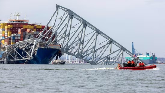 Baltimore bridge collapse: Search operation suspended, 6 presumed dead after cargo ship crash - vision mp |  visionmp.com