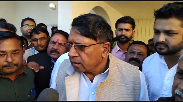 Image result for minister p c sharma in hospital