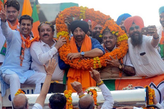 BJP's Sunny Deol, Leads, Votes, Punjab's Gurdaspur
