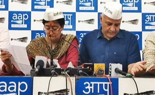BJP-AAP spar, mystery deepens, Atishi pamphlets