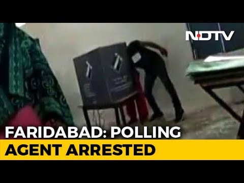 Election 2019, Poll Agent Arrested, Booth Capture, Faridabad, lady voters