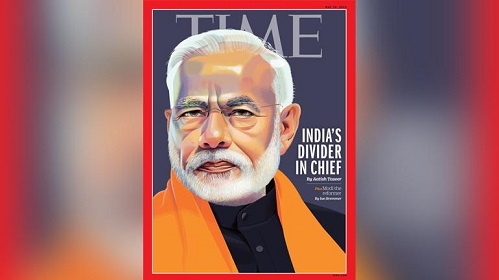 TIME, PM Narendra Modi, divider in chief