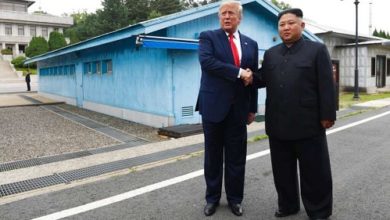 Trump, Kim Jong Un, North Korea, demilitarised zone