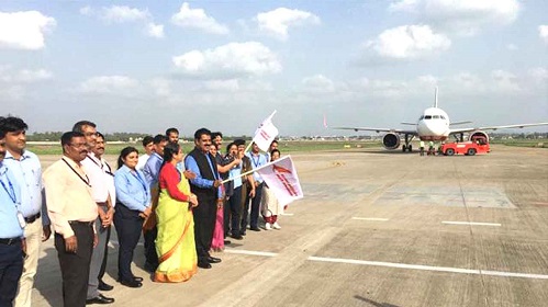 Madhya Pradesh, first international flight, Indore-Dubai service