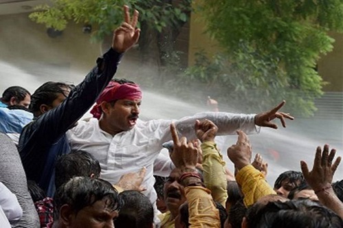 BJP workers, Delhi Chief Minister, Arvind Kejriwal