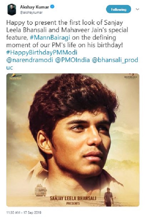 Akshay Kumar, Prabhas, Narendra Modi, biopic, PM's 69th birthday
