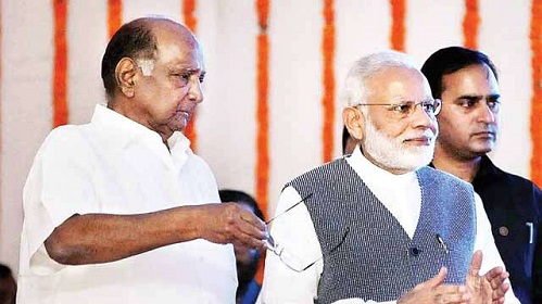 Sharad Pawar, PM Modi, farm crisis, Maharashtra, intense political activity