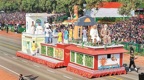 Tableaux, Bengal, Maharashtra, Kerala, Republic Day parade