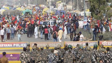 farmers, Delhi ground, tear gas, water cannons, security