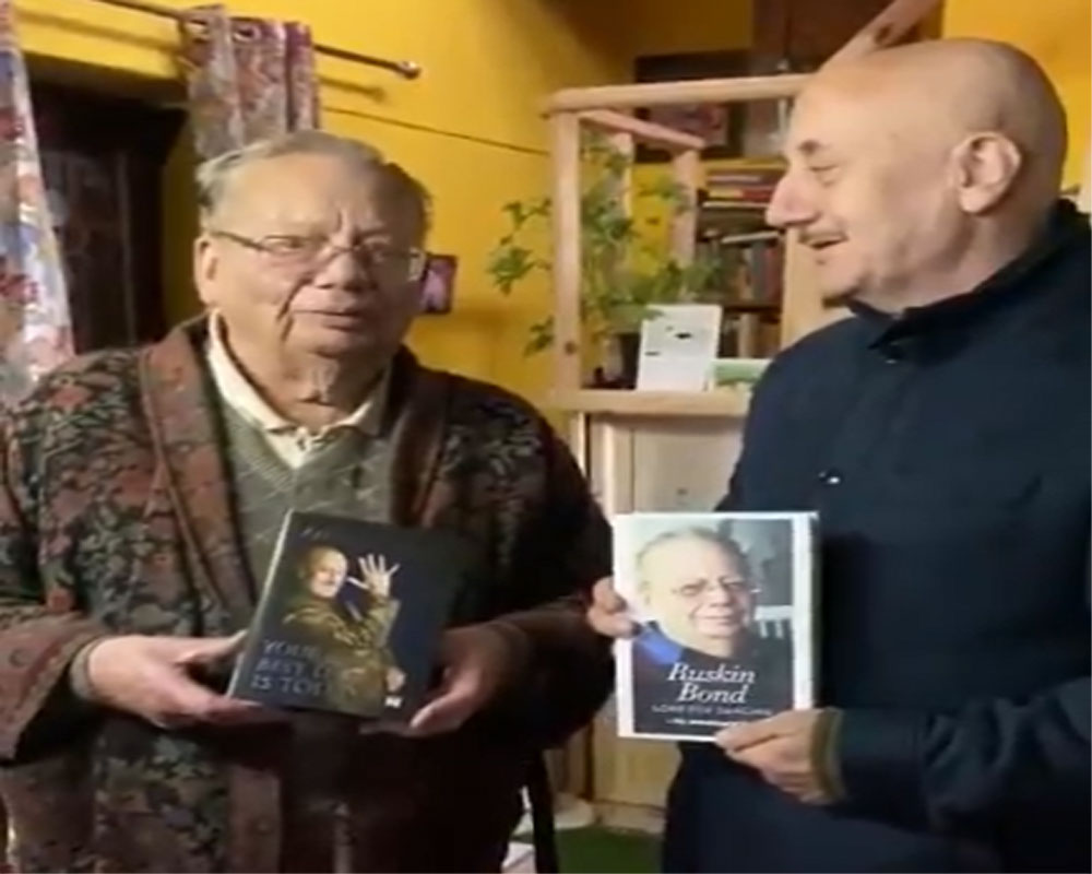 Anupam Kher, book, Your Best Day Is Today, Ruskin Bond