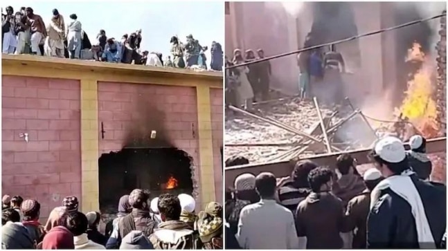 Chief Minister, Mahmood Khan, Hindu temple, rebuild