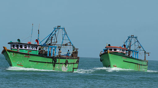 arrested, Indian fishermen, boats